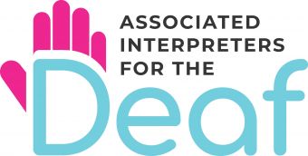 ASSOCIATED INTERPRETERS FOR THE DEAF Logo